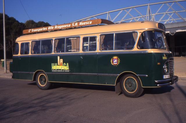 En los últimos años de historia este bus se ha dedicado a rutas turísticas por el Pirineo Aragonés.